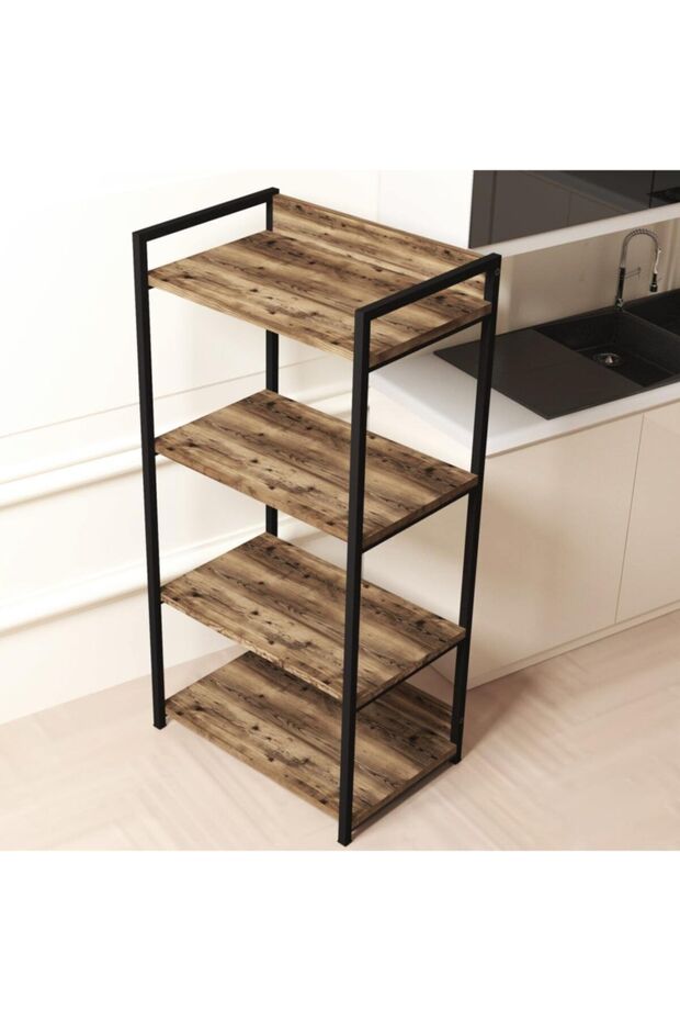 Delta Mutfak 4 Raflı Ceviz - 3