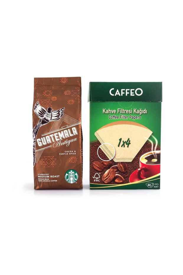 Starbucks Guatemala Filter Coffee French Press Drawn Caffeo Filter Paper 1x4 80pcs