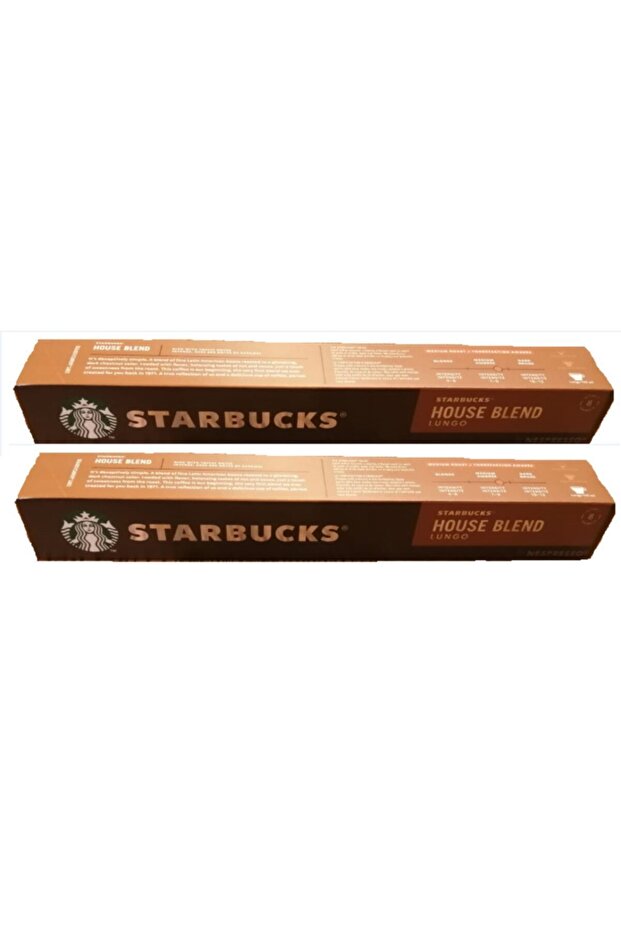 House Blend Lungo كبسولة القهوة 10 قطع X2 صندوق سلسلة خاصة