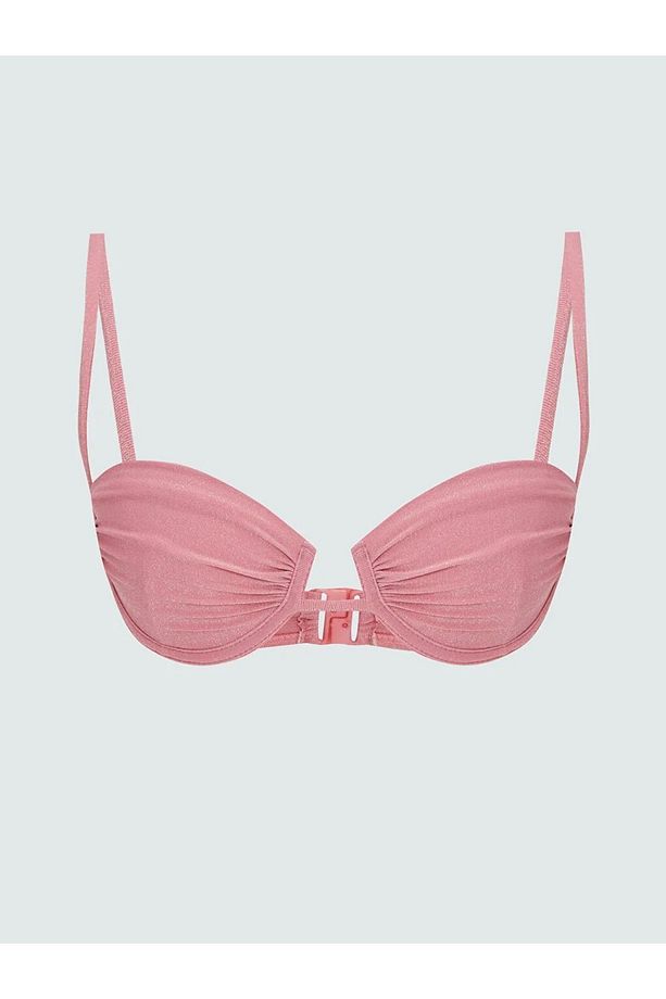 LCW DREAM Dolgusuz Simli Kadın Bikini Üst - 1
