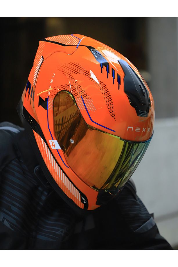Y.100R BARON TURUNCU KASK - 4
