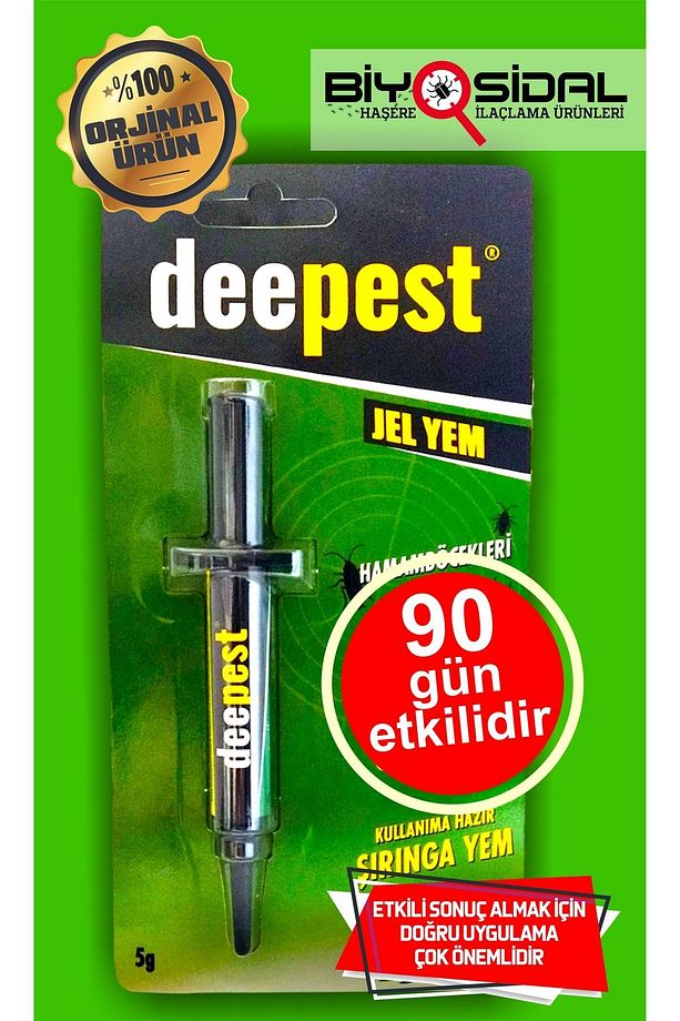 Haşere Öldürücü Hamamböceği Ve Karınca Jeli ( 3 Adet X 5 gr ) - 5