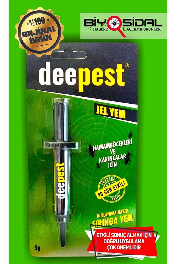 Haşere Öldürücü Hamamböceği Ve Karınca Jeli ( 3 Adet X 5 gr ) - 2