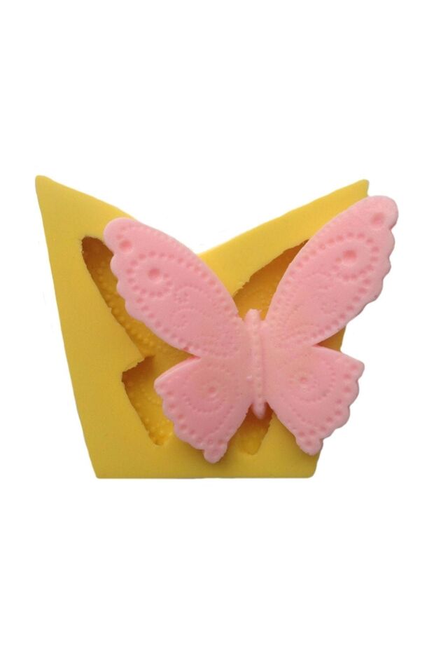 Butterfly Shaped Silicone Pastry and Candy Dough Pattern 5.5x6x1 cm