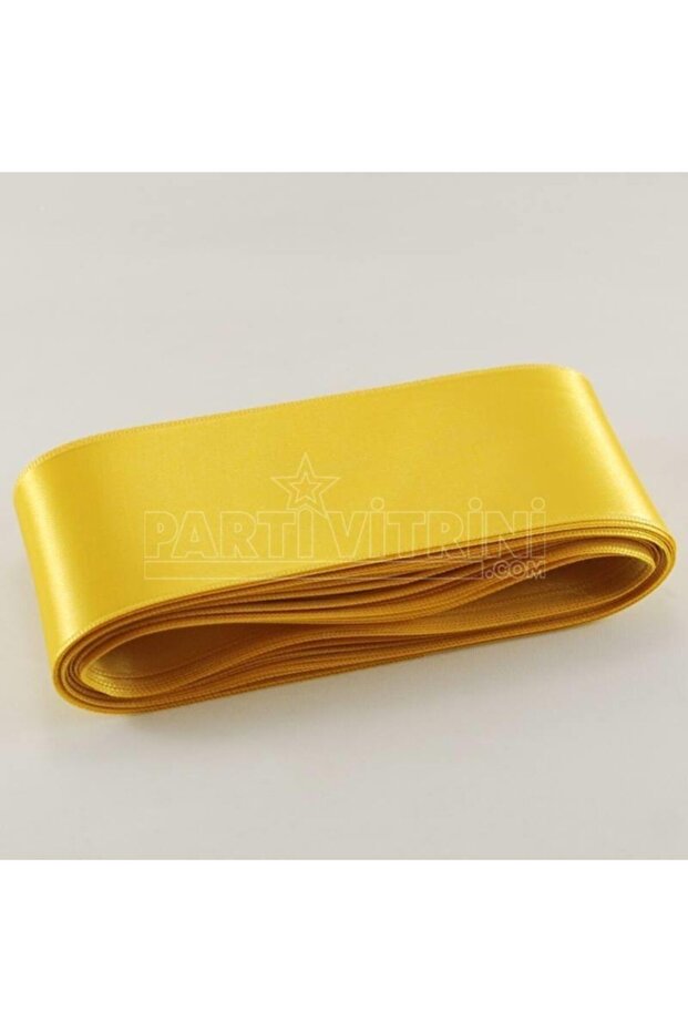 Gold Satin Ribbon 6 CmX 10 Meters