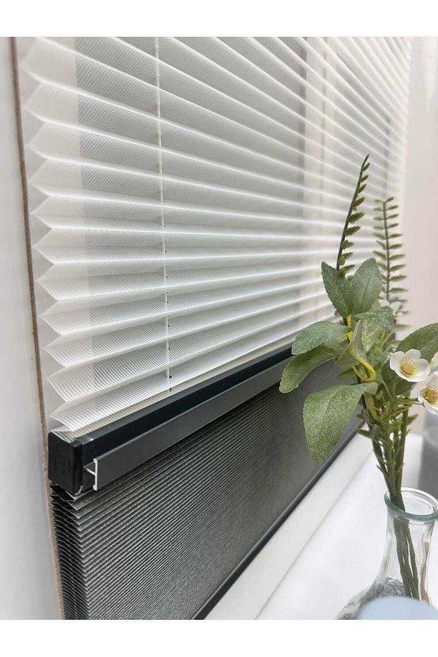 Honeycomb (BAL PETEĞİ) Çiftli Sistem Gece-Gündüz %100 Karartma Ve Isı Yalıtımlı Plise Perde - 5