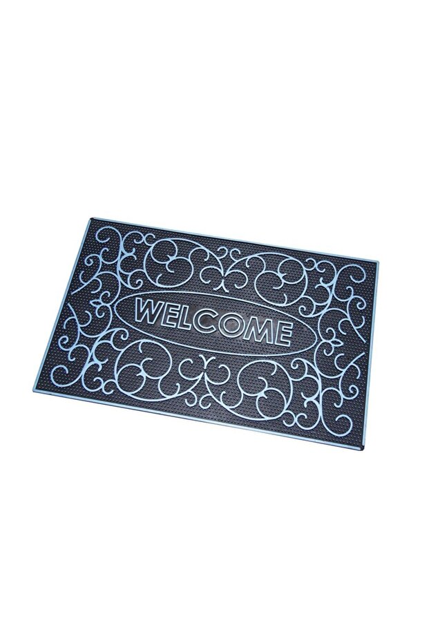 Patterned Rubber Door Mat - 4
