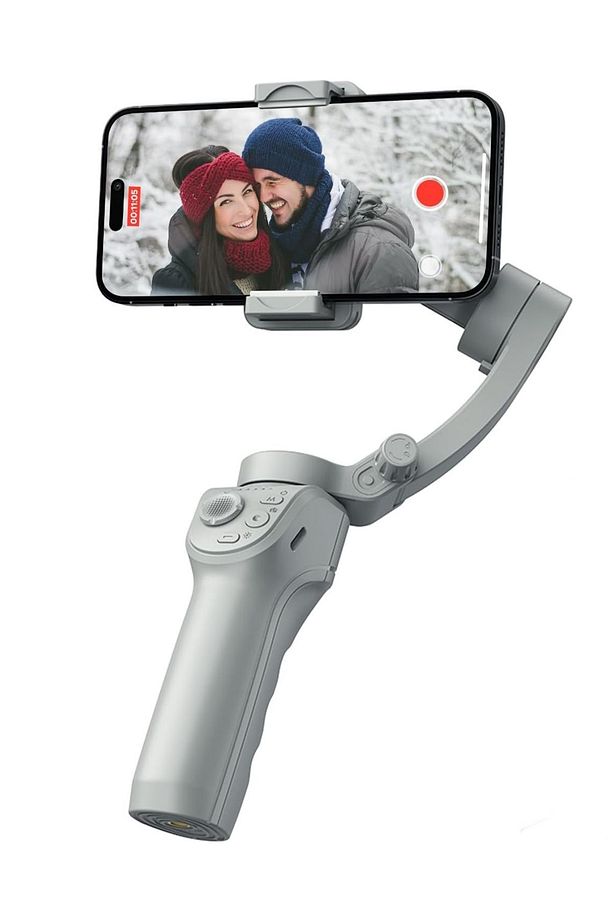 isteady Akıllı Telefon Görüntü Sabitleyici Yapay Zeka Görüş Sensörlü Profesyonel Gimbal Stabilize BT - 1