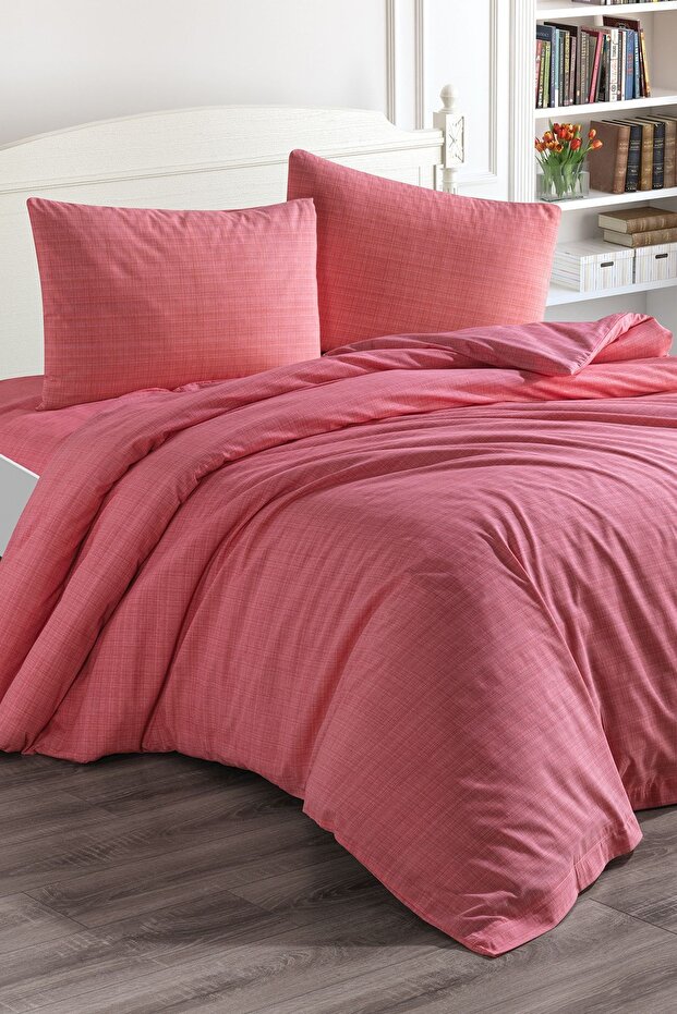 Brush 4 Piece Double Duvet Cover Set