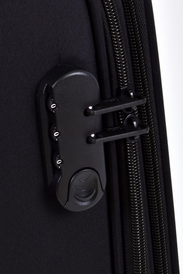 STD Ultra Light Kumaş Büyük Boy Valiz FSL023 Klasik - 5