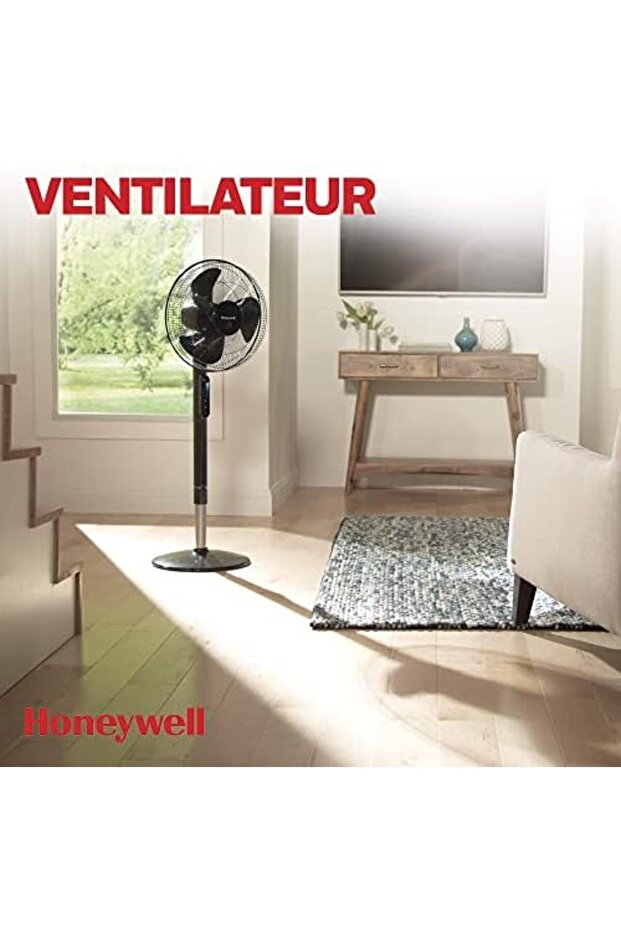Advanced QuietSet® Salınımlı Ayaklı Fan 5 Hız, Ayarlanabilir Yükseklik, Uzaktan Kumanda - 6