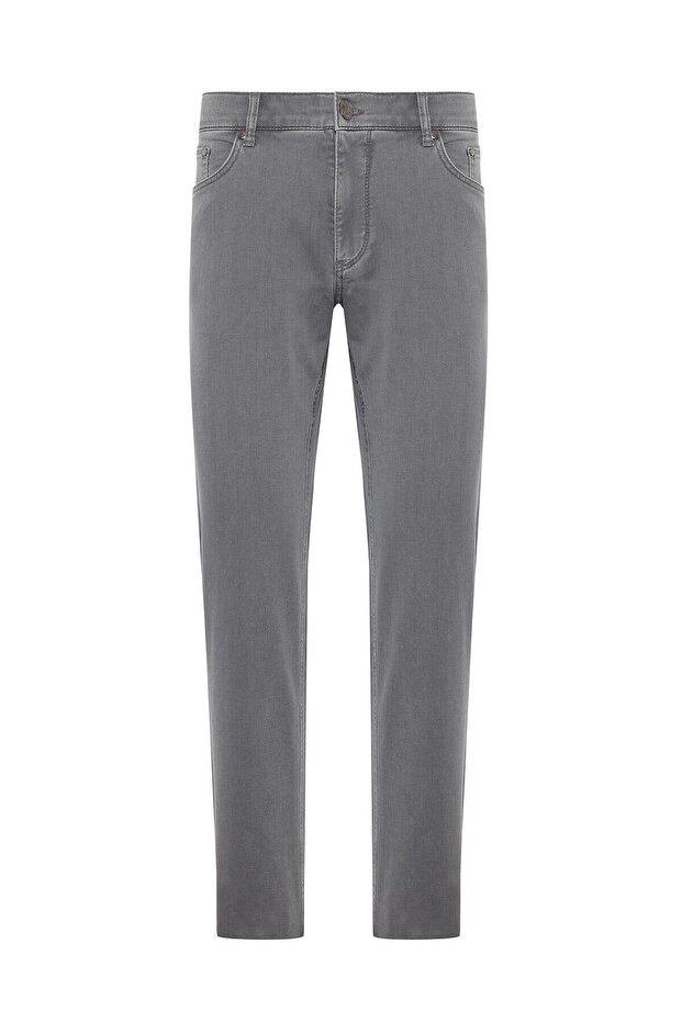 Captiva Regular Fit Lycra Men's Knitted Jean Trousers-6644