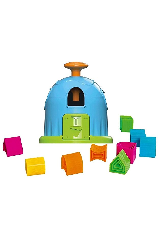 Bultak Toy with Rotating Head Colorful Blocks Find and Plug Baby Intelligence Development Toy - 2