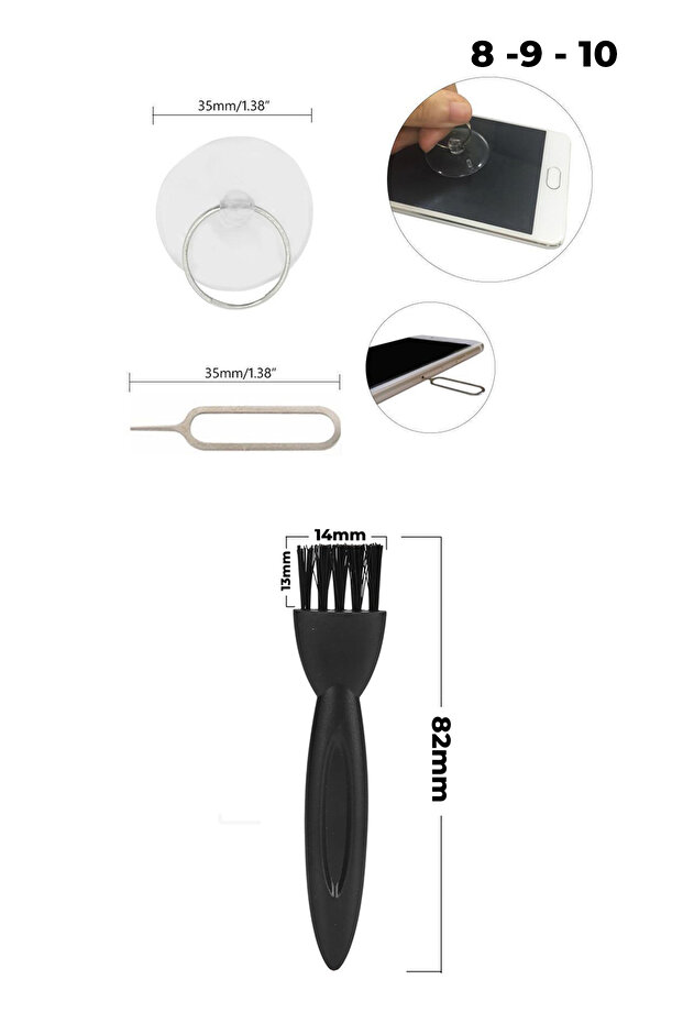 Mx115 Iphone Telefon Tamir Seti (15 PARÇA) - 4