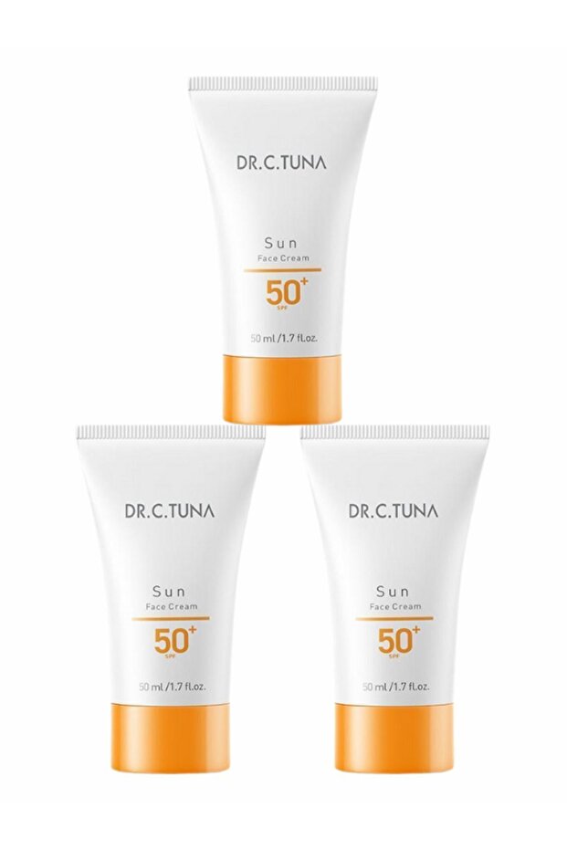 Dr. C. Tuna Sun Series 3-Piece Face Cream Set - 50 ml
