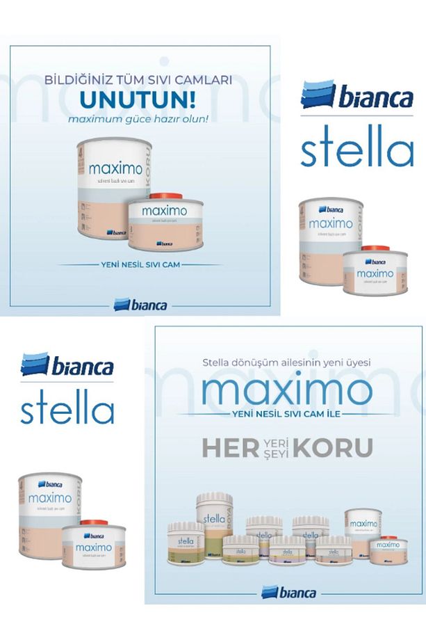 Maximo Solvent Bazlı Sıvı Cam Vernikten 4 Kat Daha Güçlü  0.5 Lt Parlak-İpek Mat - 2