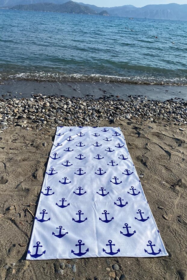 منشفة الشاطئ - تصميم مطبوع - 4