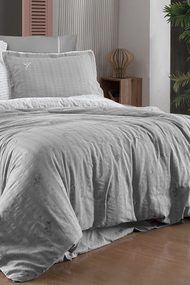 Gracia Çift Kişilik %100 Pamuk Mood Comfort Nevresim Takımı - 2