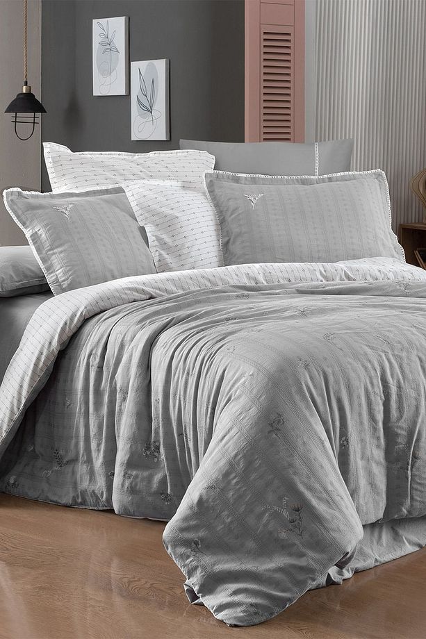 Gracia Çift Kişilik %100 Pamuk Mood Comfort Nevresim Takımı - 1