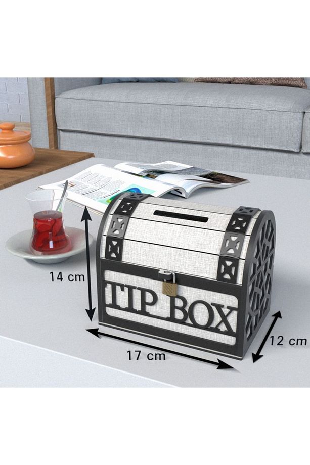 Tip Box Bahşiş Kutusu Ve Kumbara Sandık Tipi Tipbox - 5