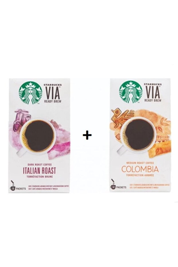 Via Ready Brew Roast الإيطالي - كولومبيا 2 عبوة