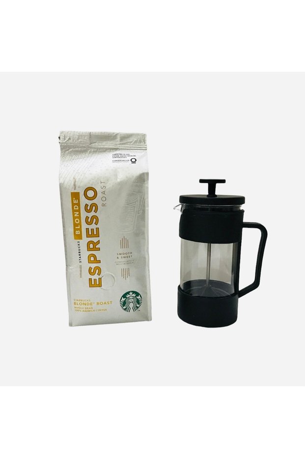 Espresso Blonde French Press Ground 250 G + French Press Teapot 350ml