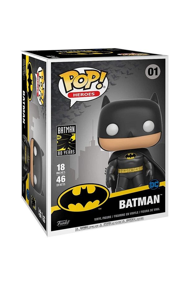 Pop Heroes Dc 18" Pop Batman - 3