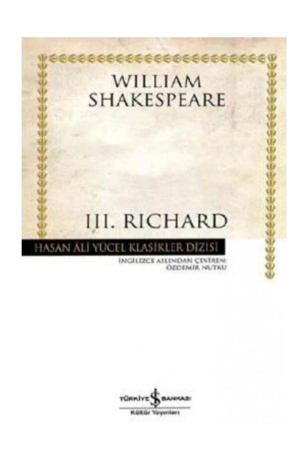 Iıı.richard/william Shakespeare