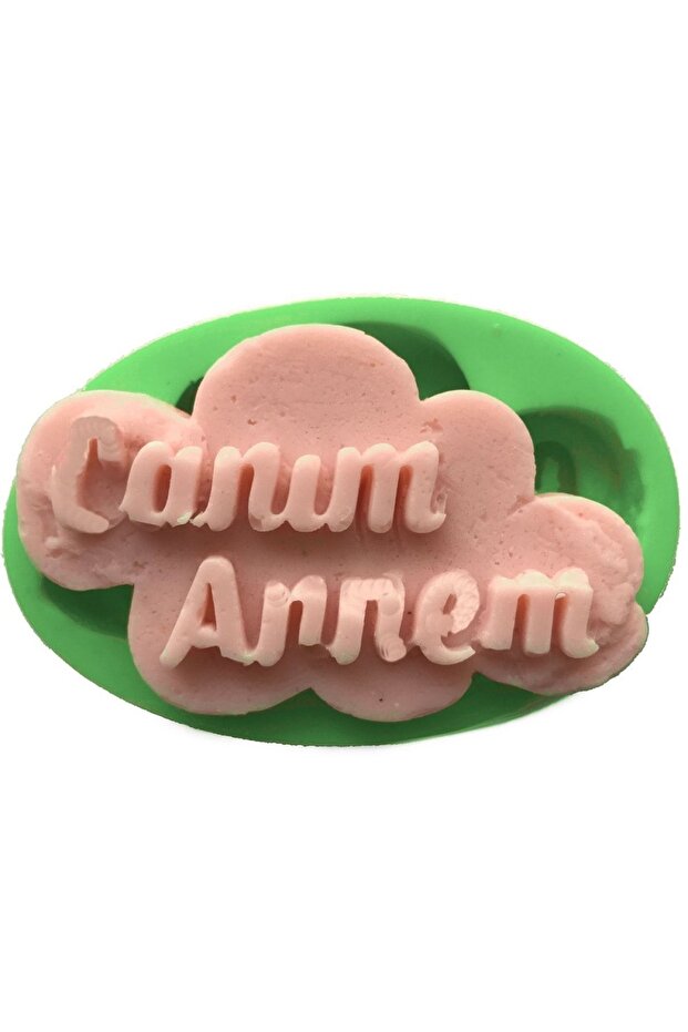 My Dear Mother Written Silicone Candle Mold 7x4,5x1 Cm