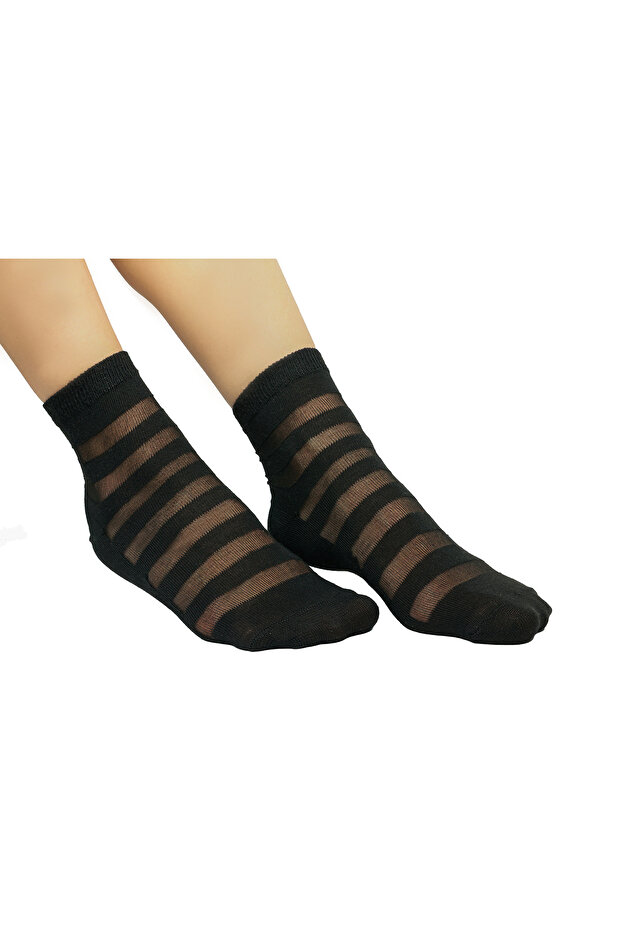 مجموعة من 5 جوارب دانتيل - 5