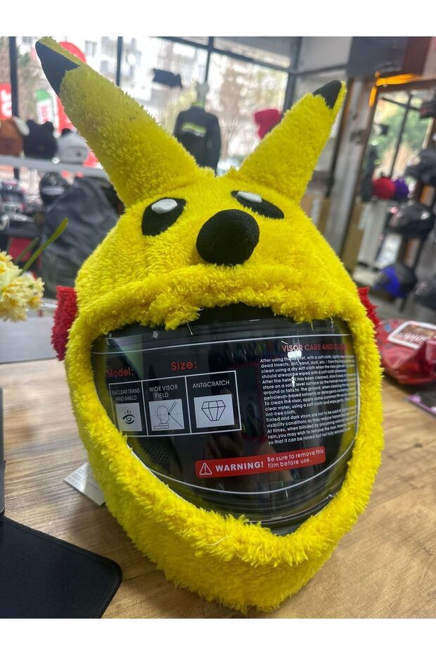 Pikaçu kask peluş - 2