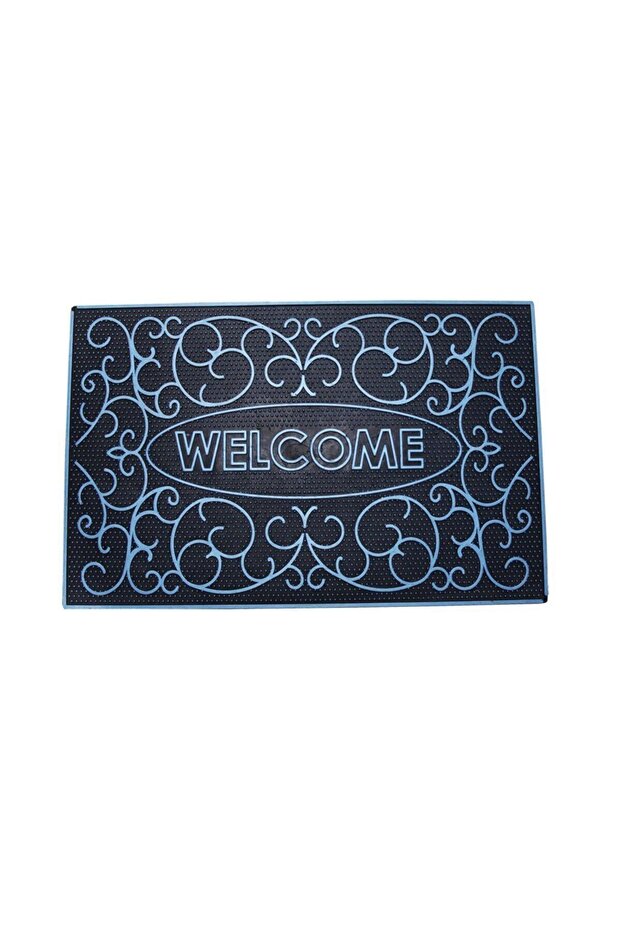 Patterned Rubber Door Mat - 5