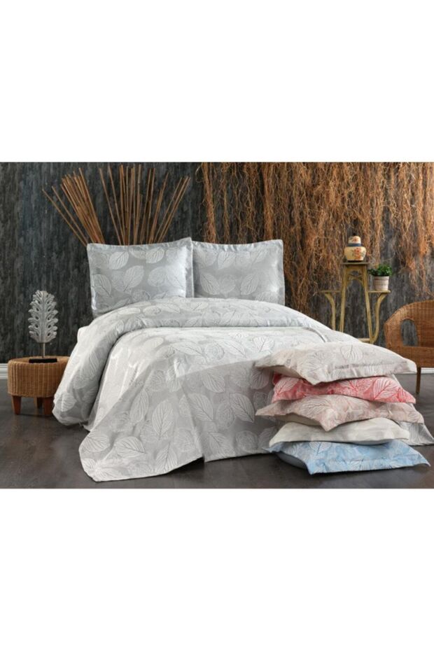 Leaf Double Bedspread Set - 2