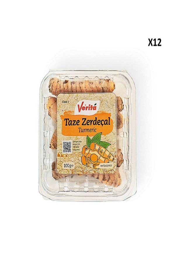 Taze Zerdeçal 100 Gr * 12 Adet - 1