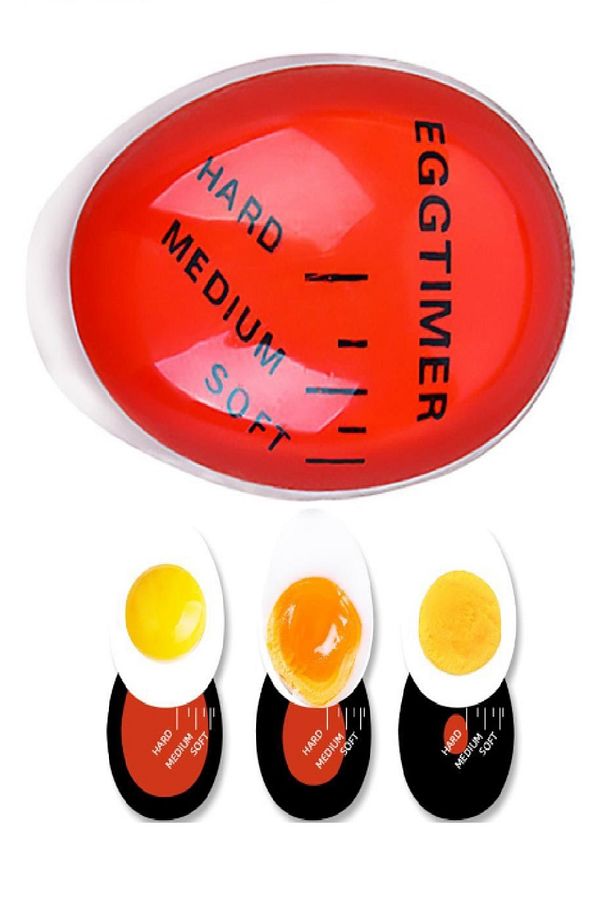 Renk Değiştiren Yumurta Zamanlayıcı Haşlayıcı Dublör Haşlama Zamanlama Egg Timer - 3