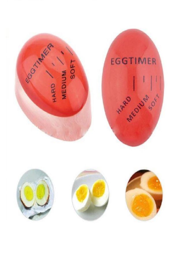 Renk Değiştiren Yumurta Zamanlayıcı Haşlayıcı Dublör Haşlama Zamanlama Egg Timer - 8