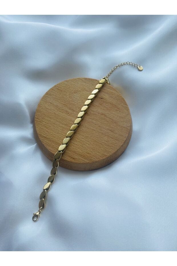 Steel Barley Bracelet, 1stQuality Stainless Anti-Tarnish Women's Bracelet