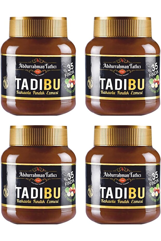 ABDURRAHMAN TATLICI TADIBU 330 GR FINDIK KREMASI * 4 ADET - 1