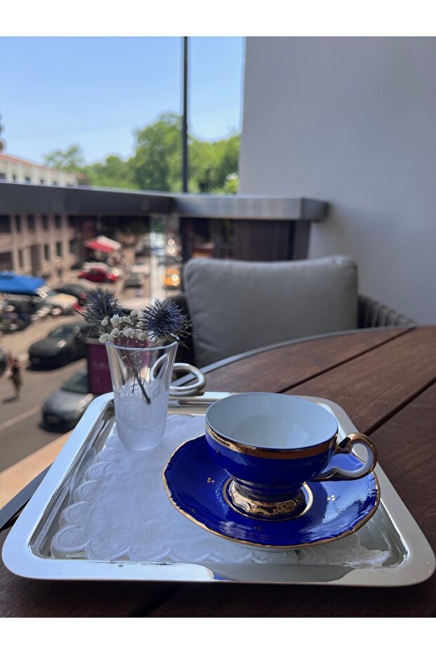 Kahve Yanı Mini Vazo - 1