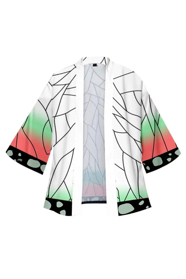 Anime Demon Slayer: Kimetsu No Yaiba Tomioka Giyu Tanjirou Kamado Cosplay Kimono
