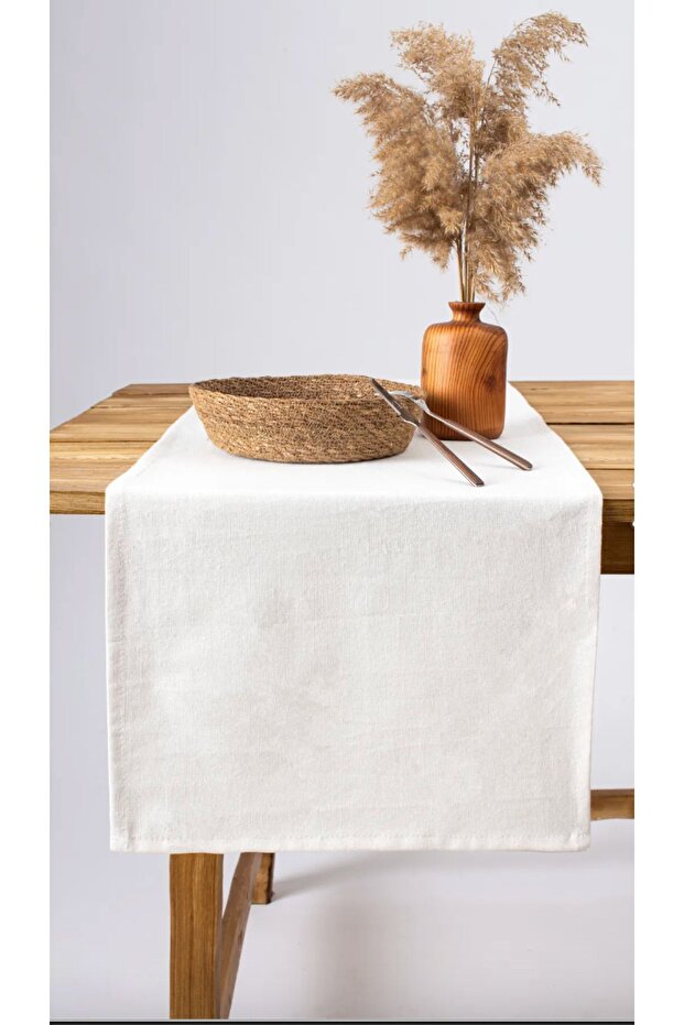 40x150 cm Premium Linen Runner - Soft Texture