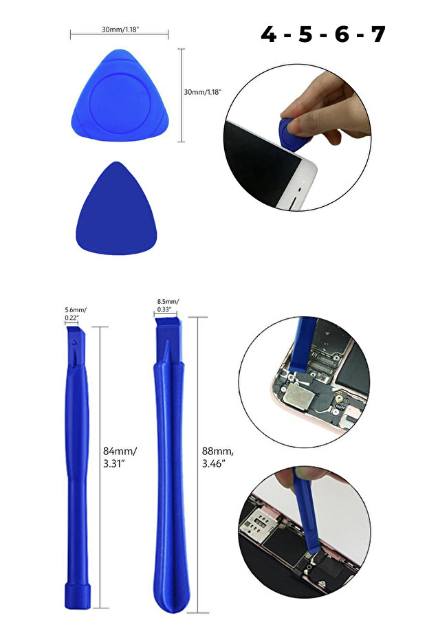 Mx115 Iphone Telefon Tamir Seti (15 PARÇA) - 3
