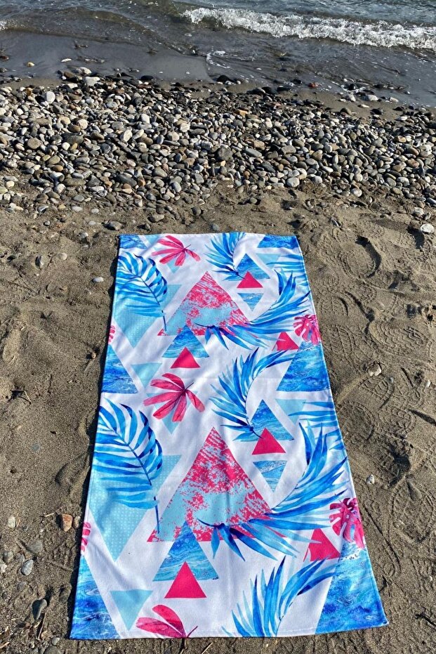 منشفة الشاطئ - تصميم مطبوع - 2