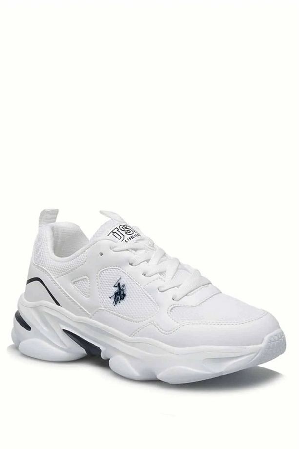 USPA Bob Beyaz Kadın Sneaker Günlük Spor Ayakkabı - 2