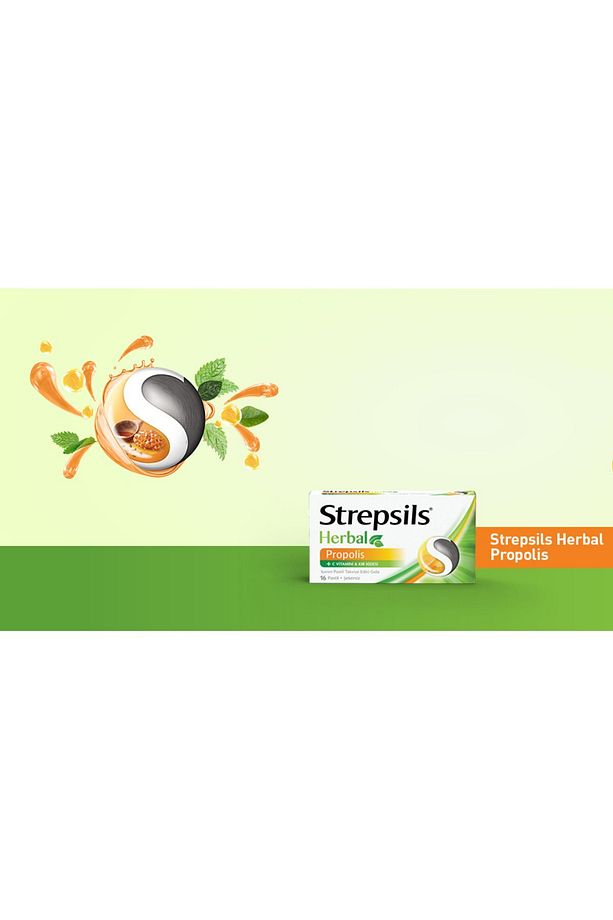 Herbal Propolis & C Vitamini ve Kır İğdesi İçeren Pastil (3 Adet) - 2