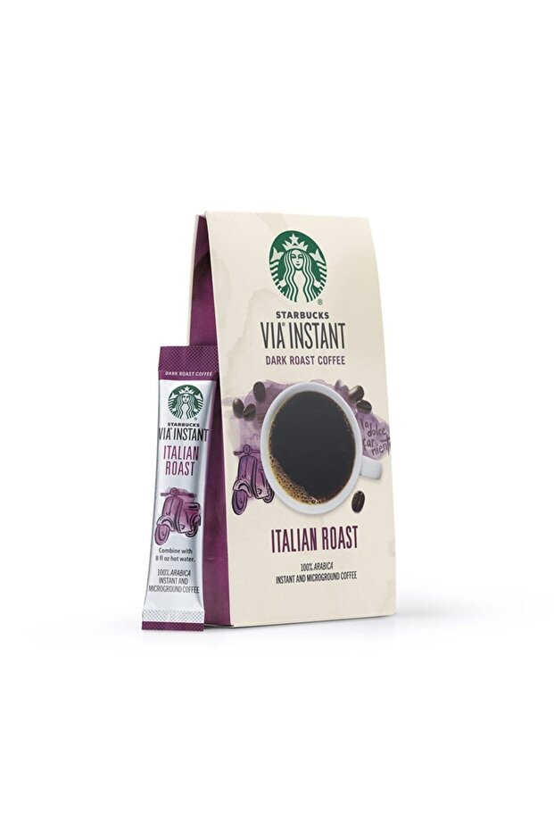 3 عبوات مفيدة من Via Ready Brew Italian Roast X3