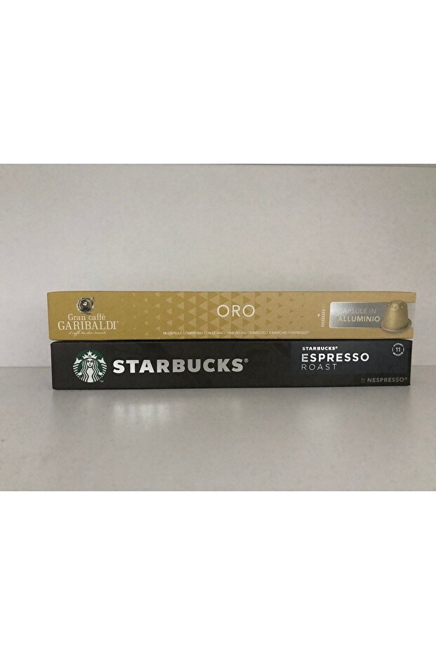 Nespresso Compatible Espresso Roast & Gran Oro Capsule Coffee 20 Capsules
