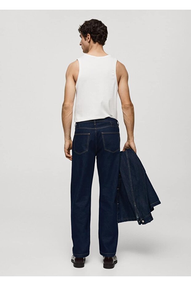 Pamuklu askılı tişört - 4