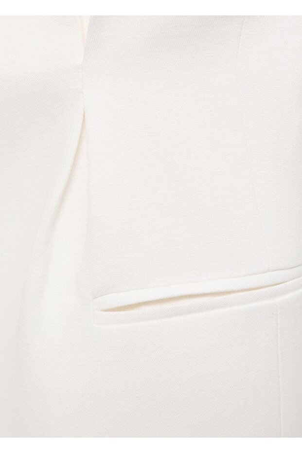 Düğmeli uzun yelek - 6