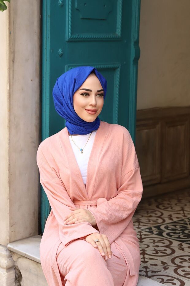 Belted Kimono Double Set - 2